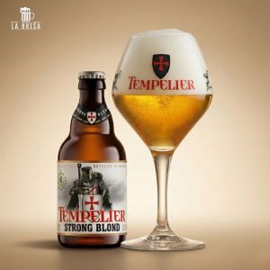 Bia Tempelier Strong Blond 8% - Chai 330ml