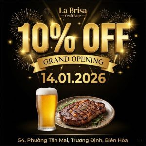 Khai trương tại La Brisa
