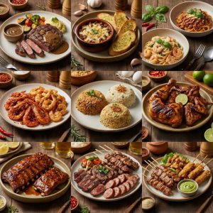 Menu tại nhà hàng La Brisa