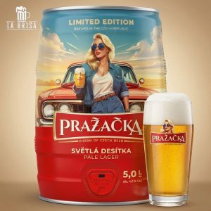 Bia Tiệp Prazacka Pale Lager 4%