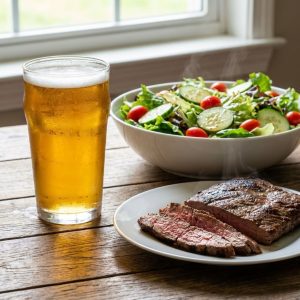 Cách giúp bạn không lo uống bia bị béo bụng